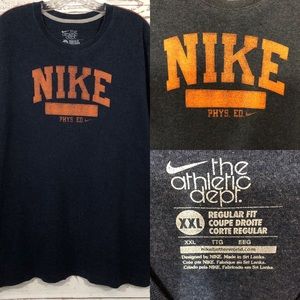 Nike Cotton Phys Ed Graphic Tee Size XXL